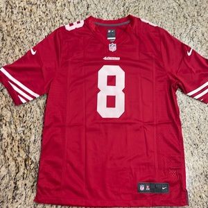 Red Large Nike 49ers Steve Young jersey